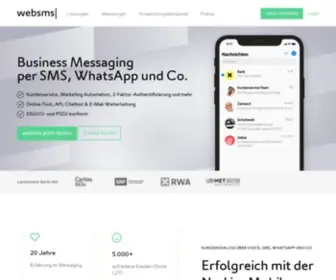 Websms.ch(SMS WhatsApp) Screenshot