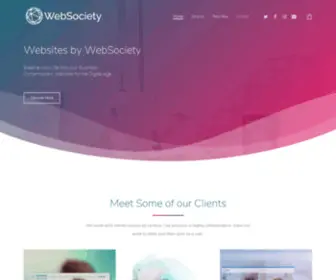 Websociety.ie(We work with clients across all sectors. Our process) Screenshot