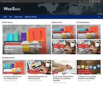 Websocl.com(News on Technology) Screenshot