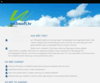 Websoft.lv(Taisa labas www lapas) Screenshot