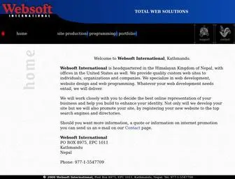 Websoftintl.com(Total Web Solutions ( web development) Screenshot