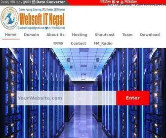 Websoftitnepal.com(Websoft IT Nepal Pvt) Screenshot