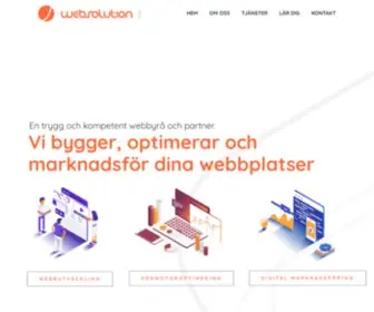 Websolution.se(Webbyrå som fixar) Screenshot