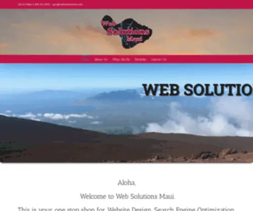 Websolutionsmaui.com(Websolutionsmaui) Screenshot