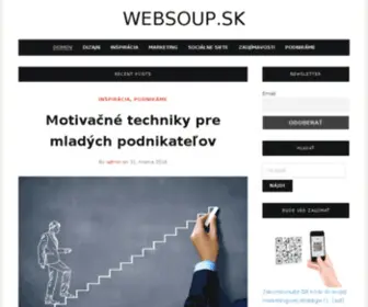 Websoup.sk(Web Soup.sk) Screenshot