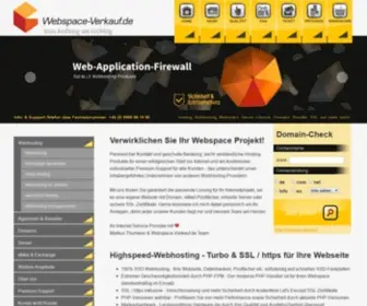 Webspace-Verkauf.de(Webhosting günstig) Screenshot