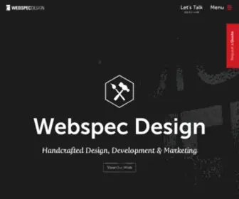 WebspeCDesign.com(Des Moines Web Design Iowa Website Design) Screenshot