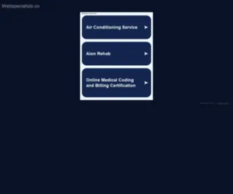 Webspecialists.co(Webspecialists) Screenshot