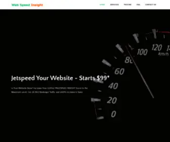 Webspeedinsight.com(Web Speed Insight) Screenshot