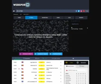 Webspor19.com(Webspor izle) Screenshot