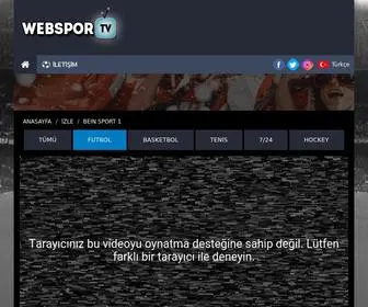 Webspor60.com(Webspor izle) Screenshot