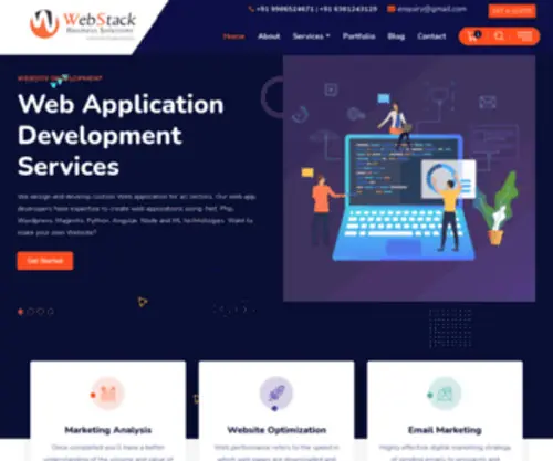 Webstack.co.in(WebStack) Screenshot