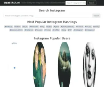 Webstagram.com(The best Instagram web viewer online (Webstagram)) Screenshot