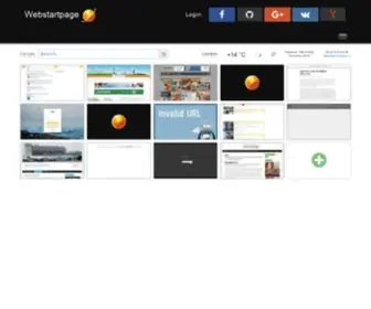 Webstartpage.ru(Webstartpage) Screenshot