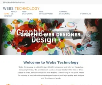 Webstechnology.com(Internet marketing company india) Screenshot