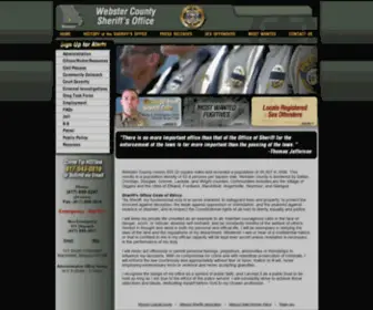 Webstercountymosheriff.org(Webstercountymosheriff) Screenshot