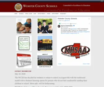 Webstercountyschools.org(Webster County Schools) Screenshot