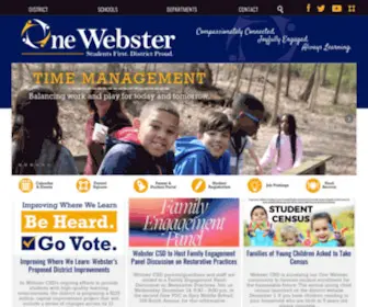 Websterschools.org(Webster Central School District) Screenshot