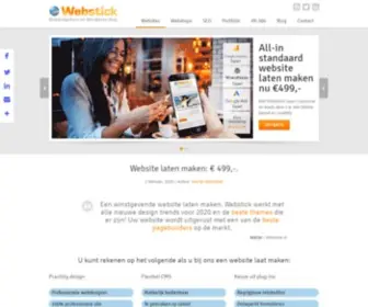 Webstick.nl(Website laten maken Amsterdam) Screenshot