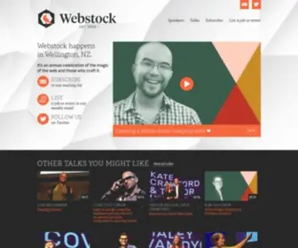 Webstock.org.nz(Home) Screenshot