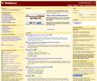 Webstories.eu(Für Leser und Schreiber) Screenshot
