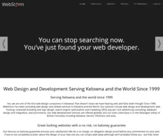 Webstorm.ca(Kelowna Website Design Company) Screenshot