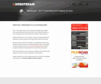 Webstream.co.nz(Webstream Ltd) Screenshot