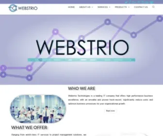 Webstrio.com(Best IT Solutions Company in India) Screenshot