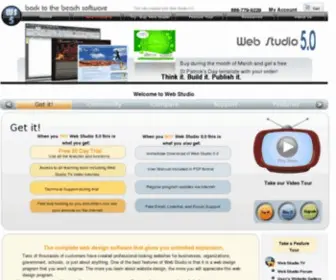 Webstudio.com(Back to the Beach Software is Out of Business) Screenshot