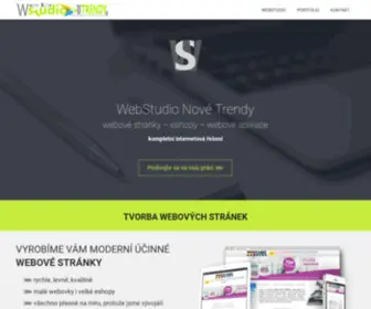 Webstudionovetrendy.eu(WebStudio) Screenshot