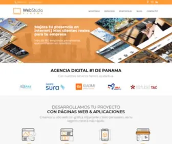 Webstudiopanama.com(Creación Sitio Web Panama) Screenshot