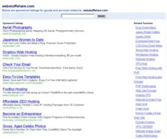 Webstuffshare.com(Learn and share) Screenshot