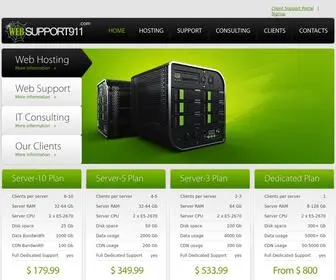 Websupport911.com(Hosting Company) Screenshot