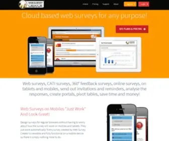 Websurveycreator.com(Web Survey Creator) Screenshot