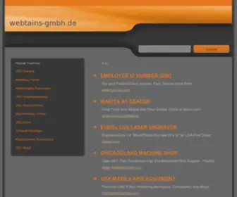 Webtains-GMBH.de(Webtains GMBH) Screenshot