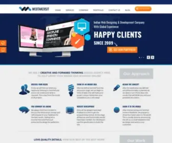 Webtakersit.com(Professional web design company) Screenshot
