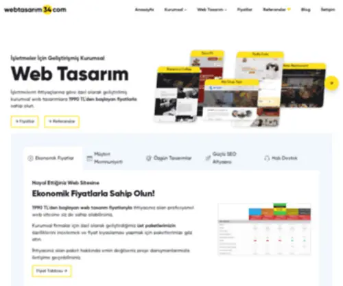 Webtasarim34.com(Web Tasarım Firması) Screenshot