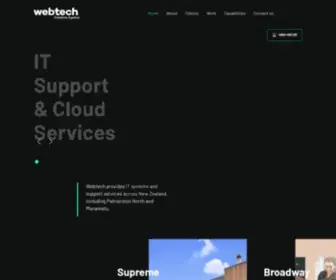 Webtech.kiwi(Webtech Creative Agency) Screenshot