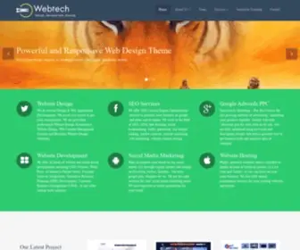 Webtechindia.com(Website design company) Screenshot