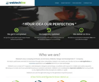 Webtechline.com(Webtech Line Nepal) Screenshot