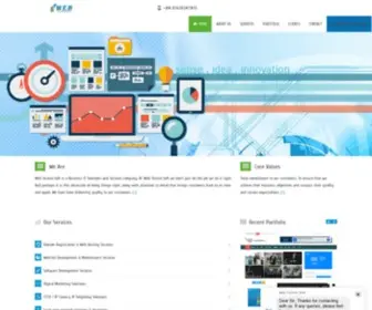 Webtechnosoft.com(Web Techno Soft) Screenshot