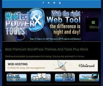 Webtechpowertools.com(Best Premium WordPress Themes) Screenshot