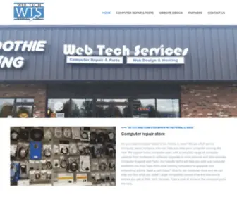 Webtechservices.com(Web Tech Services) Screenshot