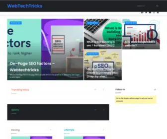 Webtechtricks.xyz(Webtechtricks) Screenshot