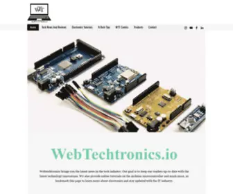 Webtechtronics.com(Tagline) Screenshot