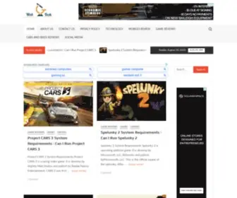 Webtechurdu.com(Web Tech) Screenshot