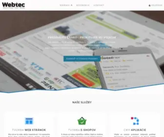 Webtec.sk(SEO optimalizácia) Screenshot