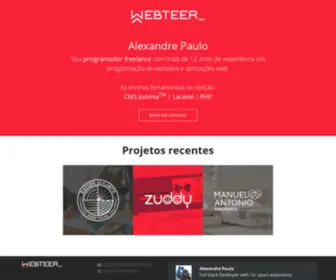 Webteer.com(Programação para a web) Screenshot