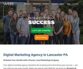 Webtekcc.com(Digital Marketing Agency) Screenshot