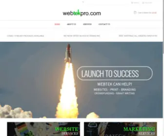 Webtekpro.com(Affordable Web Design in Houston) Screenshot